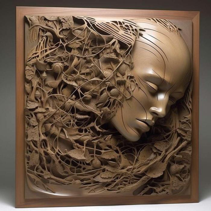 نموذج ثلاثي الأبعاد لآلة CNC 3D Art 